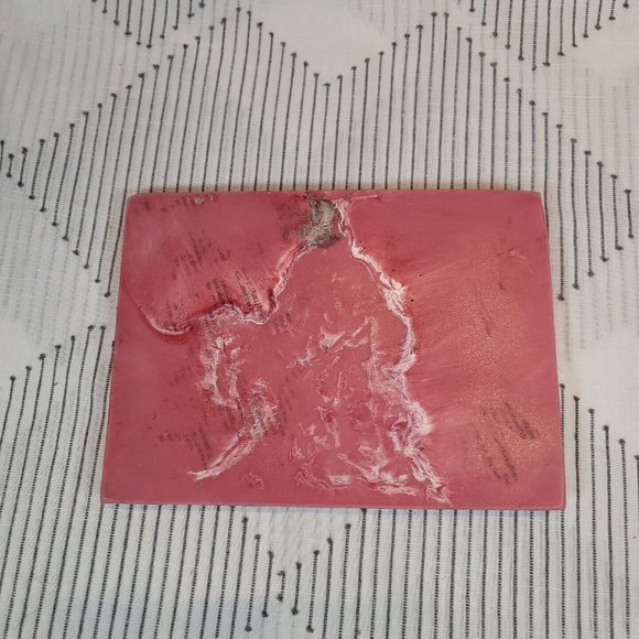 Vintage Pink Ancient Chinese Dragon Plaque Russ Saxton Mythical Magical Decor - Picture 7 of 10